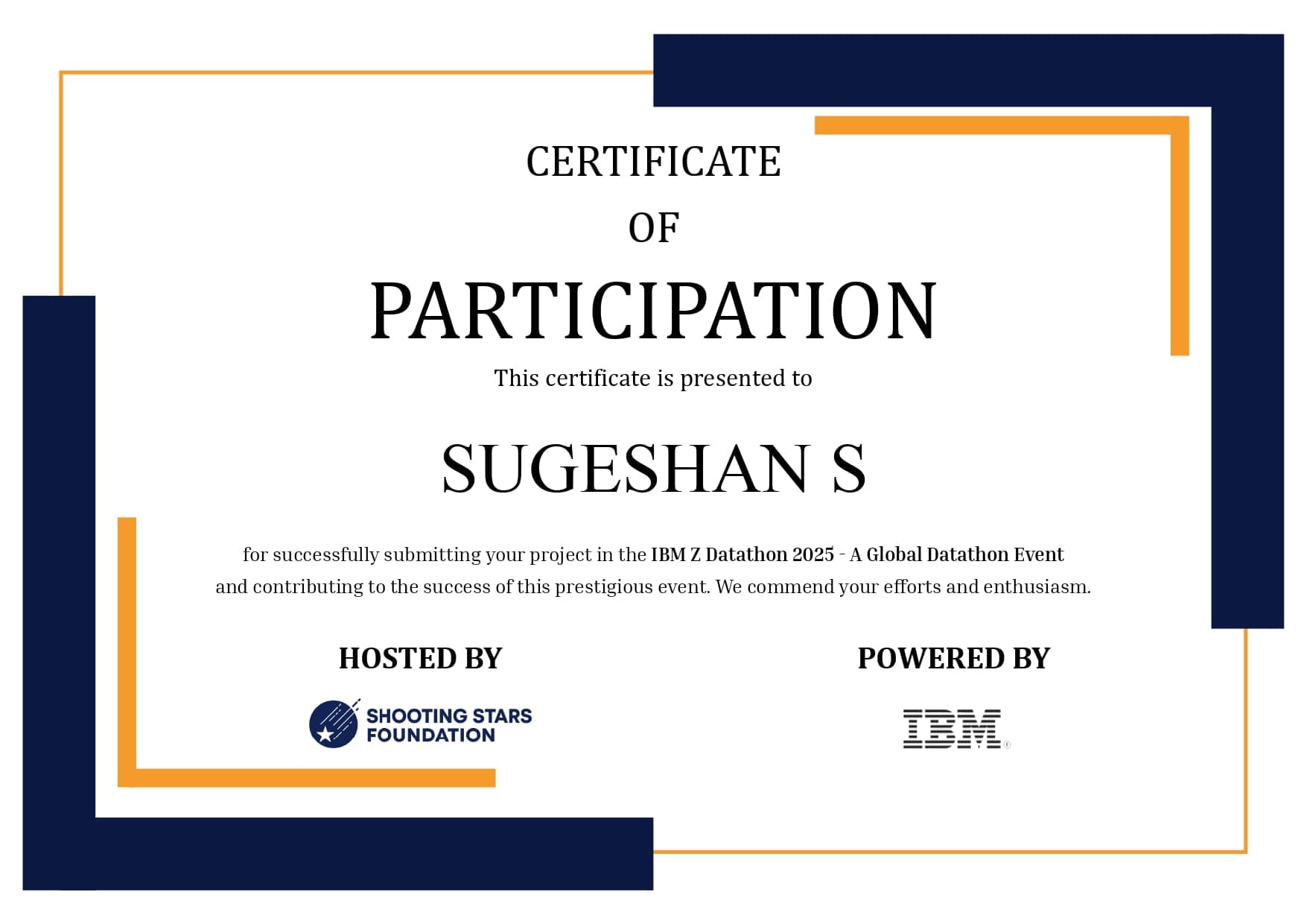 IBM Certificate