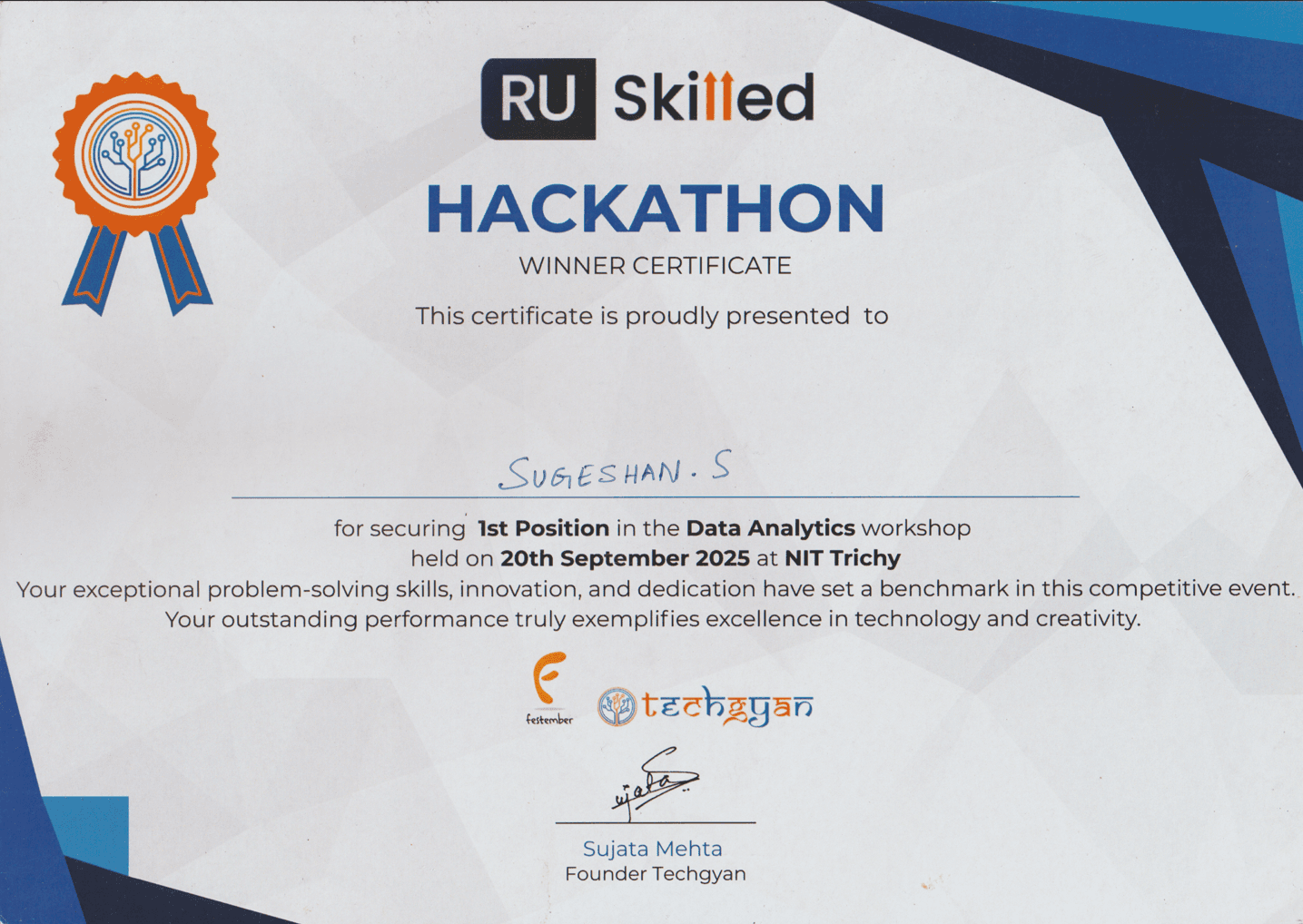 RU Skilled Data Analytics Hackathon 2025